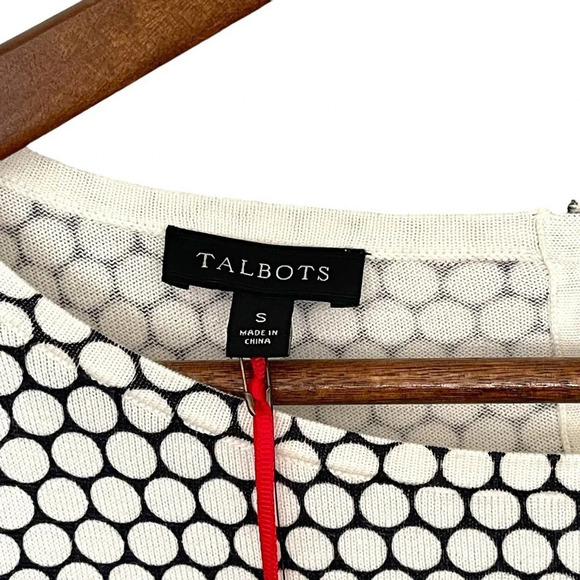 NEW Talbots 3/4 Sleeve Boatneck Sweater Size Small NWT - Picture 5 of 6
